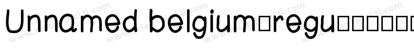Unnamed belgium-regu字体转换